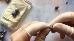 как лепить мышь из полимерной глины