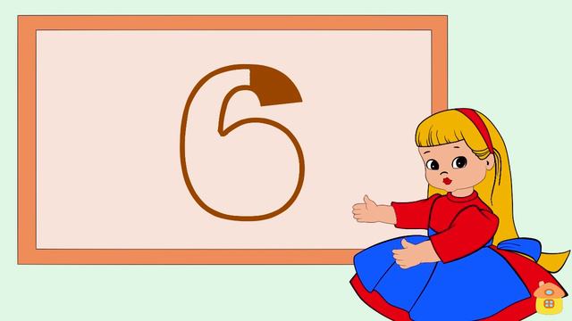 Учим цифры для самых маленьких. Обучающий мультфильм для детей. Учимся считать до 10. смотреть онлайн