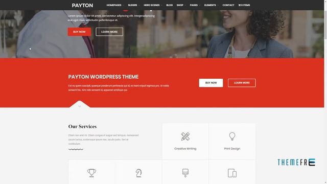 Payton - Business Creative WordPress Theme Neal Rick смотреть онлайн
