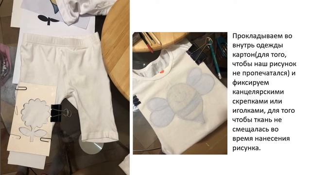 Мастер класс по росписи одежды