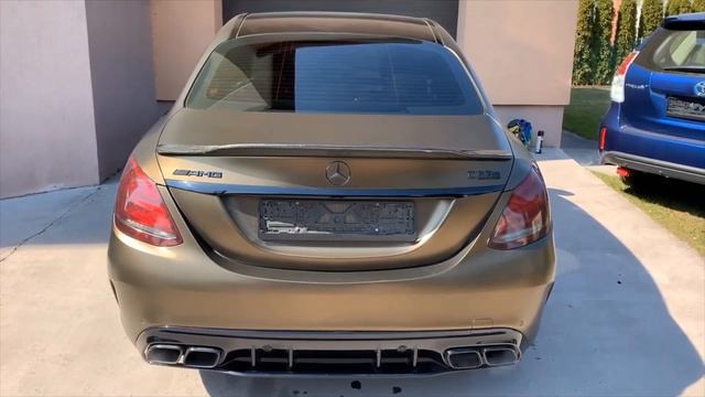 MERCEDES C63 W205 2016 MILLTEK SPORT SWITCHABLE EXHAUST смотреть онлайн