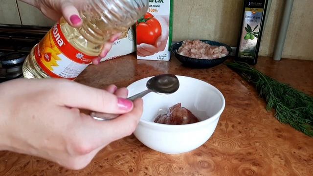 Гнезда с фаршем на сковороде #про100food смотреть онлайн