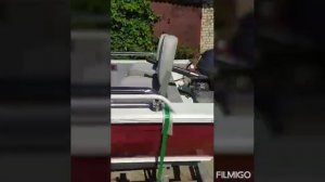 Тюнинг лодки.Маридек.