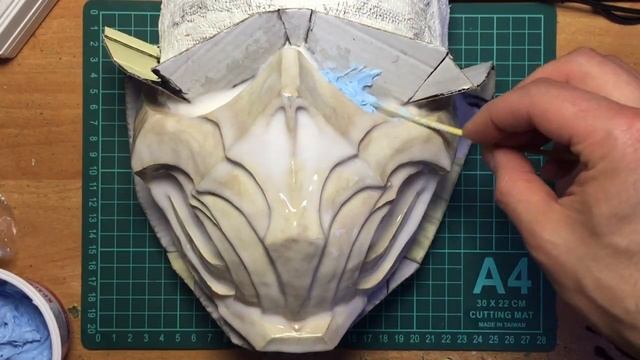 MORTAL KOMBAT 11 SCORPION MASK DYI. Part 2 (МАСКА СКОРПИОНА) смотреть онлайн
