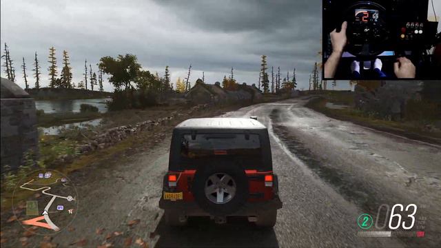 Jeep Wrangler - Forza Horizon 4 | Steering Wheel Thrustmaster T300RS смотреть онлайн