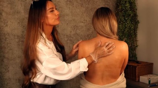 ASMR Real Person Body Exam 3 HOURS ? HairPlay ASMR Scalp Check Skin Exam Back Measuring For Sleep ?