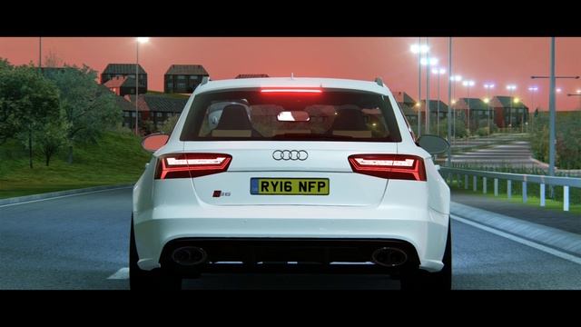 Audi RS6 Launch Sound Acceleration | Assetto Corsa смотреть онлайн