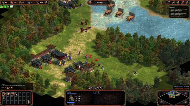 Age Of Empires Definitive Edition - FUJIWARA REVOLTS (Hardest) смотреть онлайн