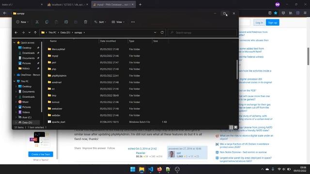 XAMPP MySQL Error : Configuration of pmadb... Not OK смотреть онлайн