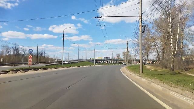 Троллейбус, 4-й маршрут (целиком). Ярославль. Вид из кабины. смотреть онлайн