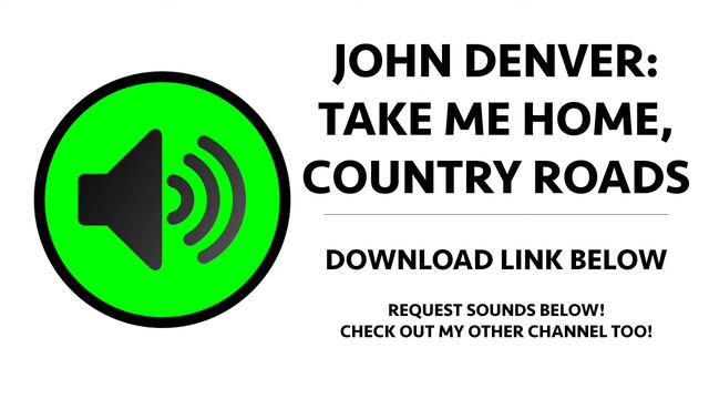 John Denver (Fallout Cover) - Take Me Home, Country Roads Sound Effect смотреть онлайн