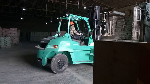 Mitsubishi Forklift смотреть онлайн