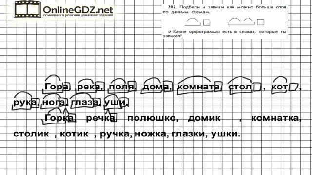 Упражнение 202 — Русский язык 3 класс (Бунеев Р.Н., Бунеева Е.В., Пронина О.В.) Часть 1 смотреть онлайн