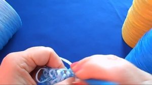 Детская мочалка крючком. Уроки вязания от Olga.