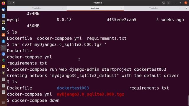 Docker入門 006 docker-composeでDjango+SQLite3 смотреть онлайн