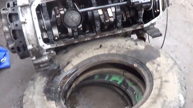 ремонт камаза разбираем двигатель снял поддон двигателя КАМАЗ смотреть онлайн