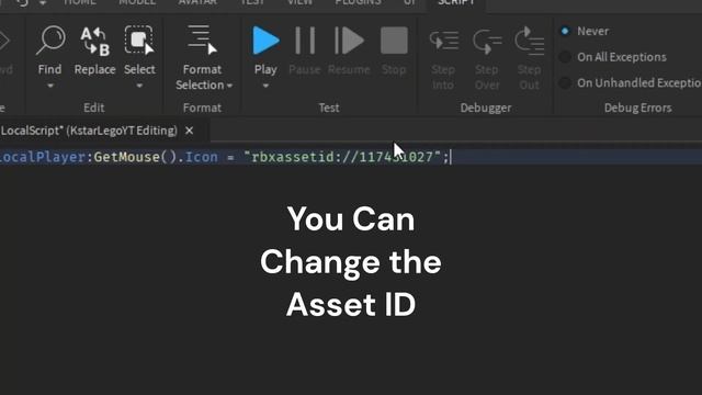 How to Get a Custom Crosshair - Roblox Studio смотреть онлайн