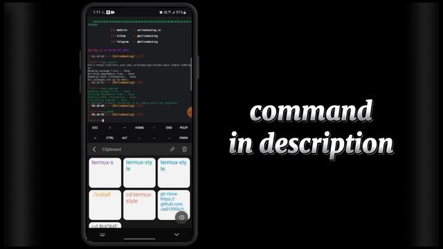 termux style commands // to change font // look like a hacker // feel like a hacker..? смотреть онлайн