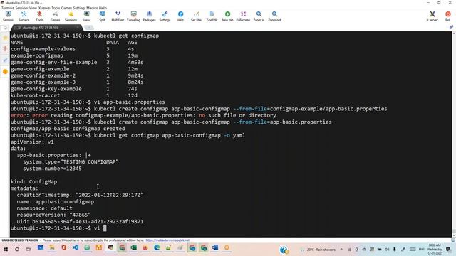 9. Kubernetes configmaps смотреть онлайн