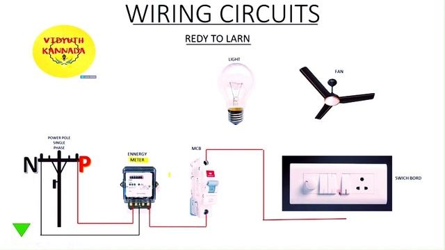 || ವೈರಿಂಗ್ ಕಲಿಯಿರಿ ಕನ್ನಡದಲ್ಲೇ ?LEARN WIRING IN 5M KANNADA ||#electronic #electrical #curent #kannad смотреть онлайн