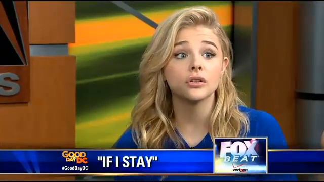 Chloe Grace Moretz e Gayle Forman no programa Fox 5 DC & MyFoxDC смотреть онлайн