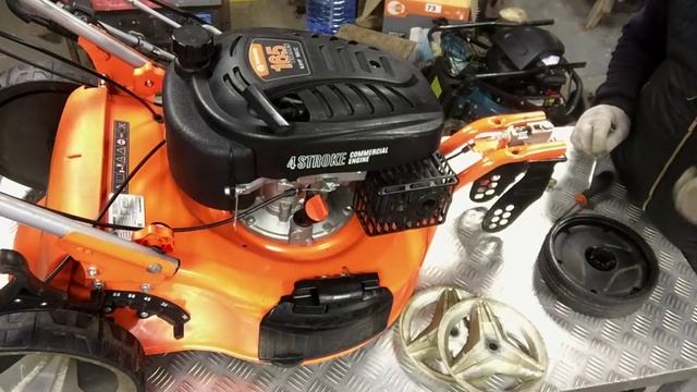 Обслуживание газонокосилки Daewoo DLM 5100SR смотреть онлайн