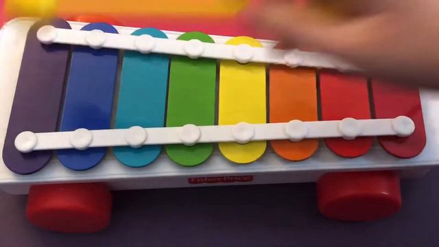 Comment jouer la comptine BONHOMME BONHOMME (Passe-Partout) - Xylophone pour enfants смотреть онлайн