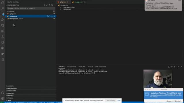 Working in VS Code with GitHub. смотреть онлайн