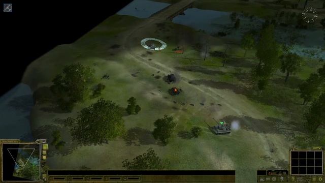 Sudden Strike 3 The Last Stand multiplayer 1 vs 1 (игра по сети 1 на 1) смотреть онлайн