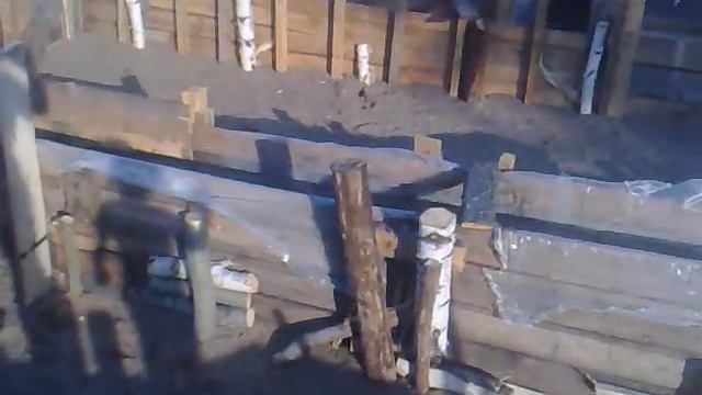 Как залить фундамент на болотной местности! смотреть онлайн