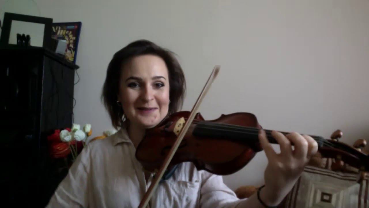 Мастер-классы Анны Соколовой по классу скрипка, часть 1 смотреть онлайн