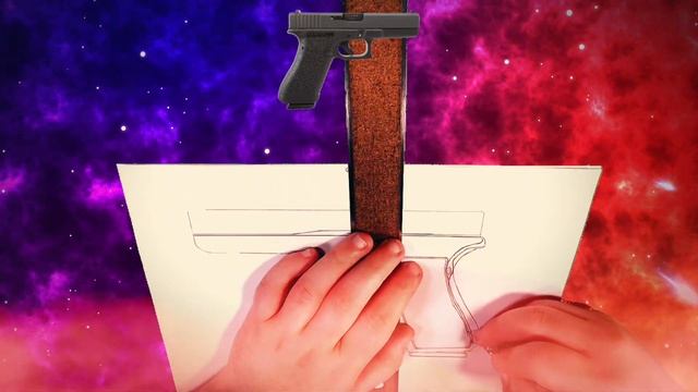 Drawing: Glock 20 Gen 1 смотреть онлайн