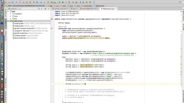 Android WS 014 Web Siteleri – SOAP HTTP GET POST HttpClient 6 смотреть онлайн