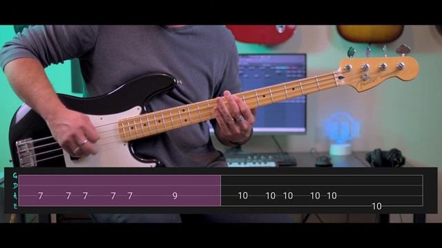 The Clash - London Calling | Bass Cover With Tabs in the Video смотреть онлайн