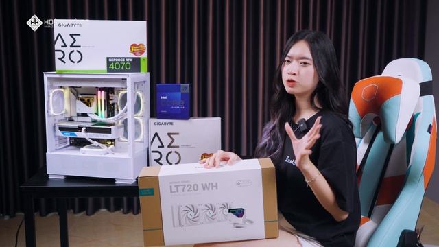 PC Full Trắng Thế Hệ Mới Cực Tinh Tế - Cân Mọi Phần Mềm! Core i9-13900K | RTX 4070 AERO | Z790 AERO смотреть онлайн