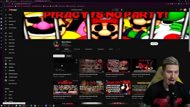 LUIGI.EXE MAKES ME SUFFER FROM PIRATING THIS MARIO GAME! смотреть онлайн