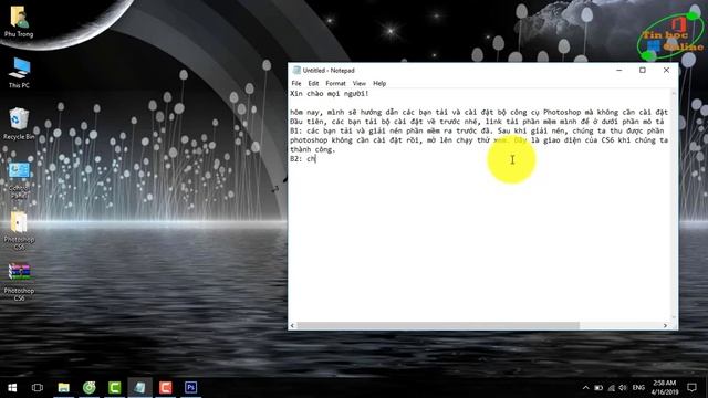 Cài đặt photoshop CS6 không cần cài đặt смотреть онлайн