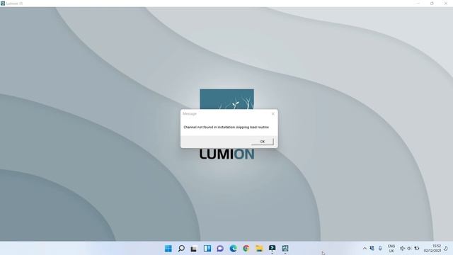 How to fix the error “Channel not found in installation skipping load routine” while opening Lumion смотреть онлайн