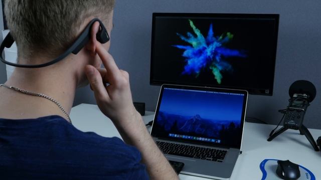 Лучшие Bluetooth наушники с костной проводимостью. AfterShokz Trekz Titanium | ProTech смотреть онлайн