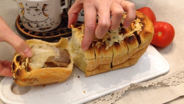 Бутербродный пирог из слоек или как быстро сделать пирог с сыром и ветчиной смотреть онлайн
