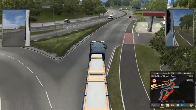 ETS2 || Прокачка с нуля || Руль || Без комментариев || Euro Truck Simulator 2 #2 смотреть онлайн