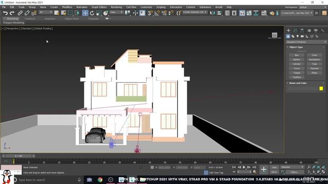 How To Import Sketchup File to 3ds Max with Material смотреть онлайн