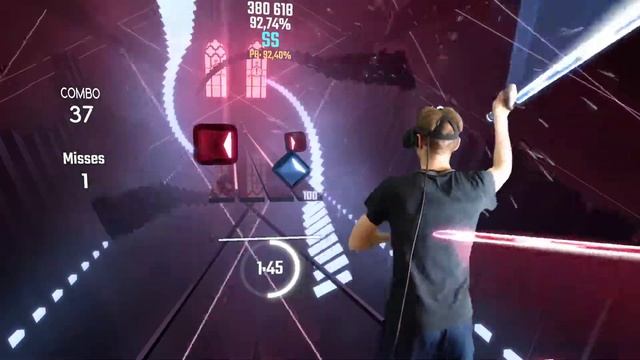 Beatsaber - Mixed Reality - React | The Pussycat Dolls - Expert Plus смотреть онлайн