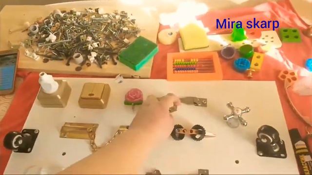 Как сделать бизиборд своими руками. Busy board, busy zipper board very easy tutorial смотреть онлайн