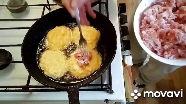 Драники фаршированные мясом. смотреть онлайн