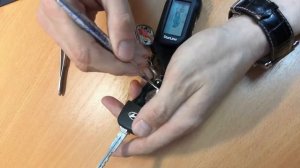 как заменить батарейку в ключе хендай крета