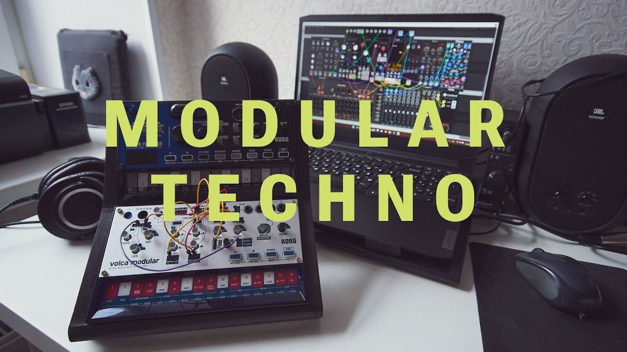 KORG Volca Modular and modular synth (Cardinal DISTRO) смотреть онлайн