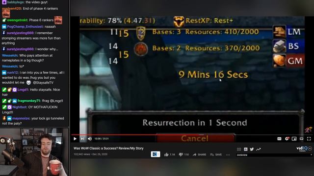 Staysafe Reacts to Madseason's Classic WoW Experience смотреть онлайн