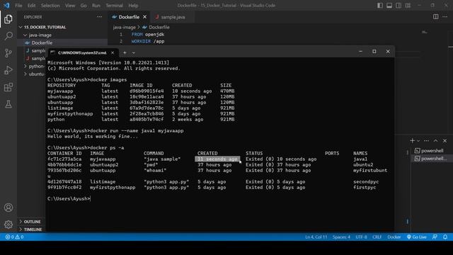 How to Create Docker Image for Java Application | How to Dockerize an application | Docker Containe смотреть онлайн