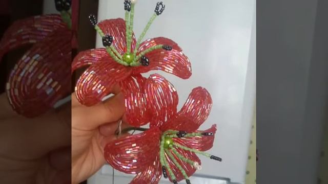 Лилия из бисера смотреть онлайн